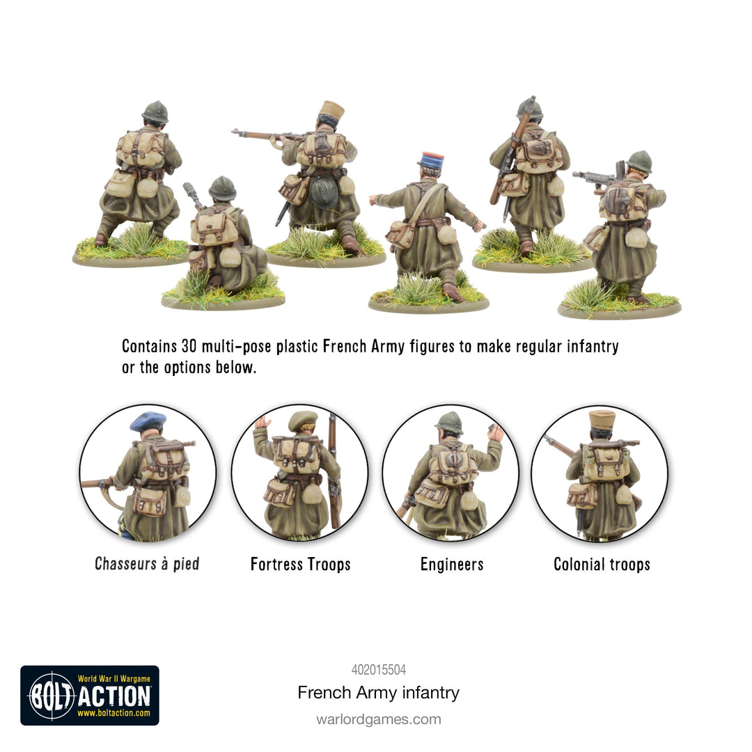 Bolt Action: French Army infantry