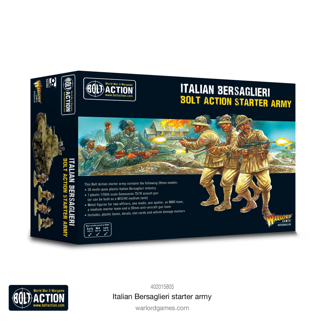 Bolt Action: Italian Bersaglieri Starter Army