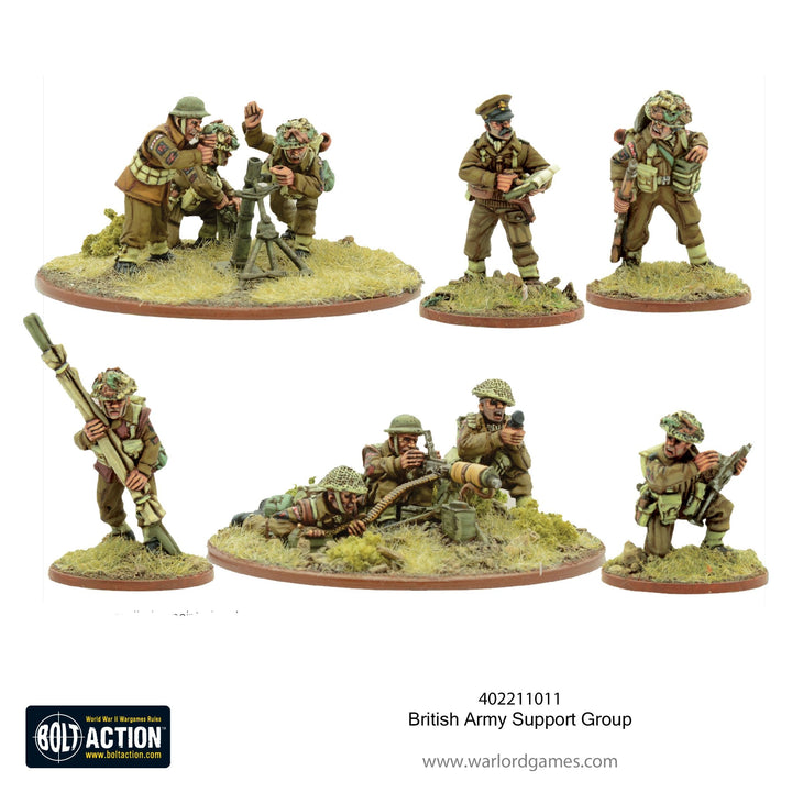 Bolt Action: British Army support group