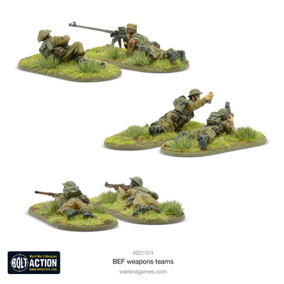 Bolt Action: BEF weapons teams