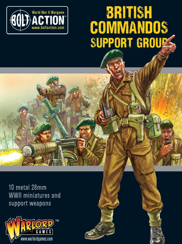 Bolt Action: British Commandos support group