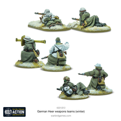 Bolt Action: German Heer (Winter) Weapons Teams