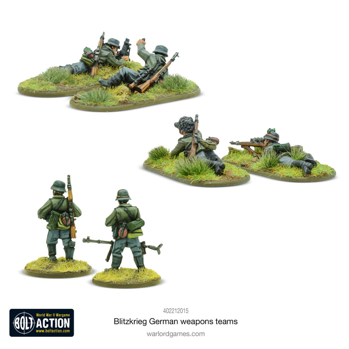 Bolt Action: Blitzkrieg German weapons teams