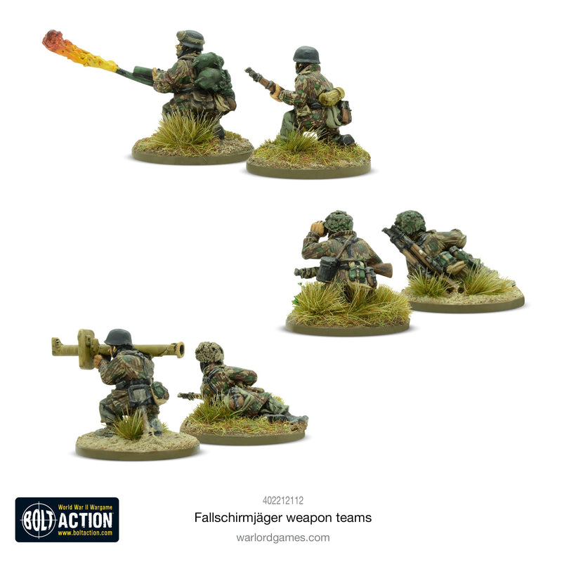 Bolt Action: Fallschirmjäger weapons teams