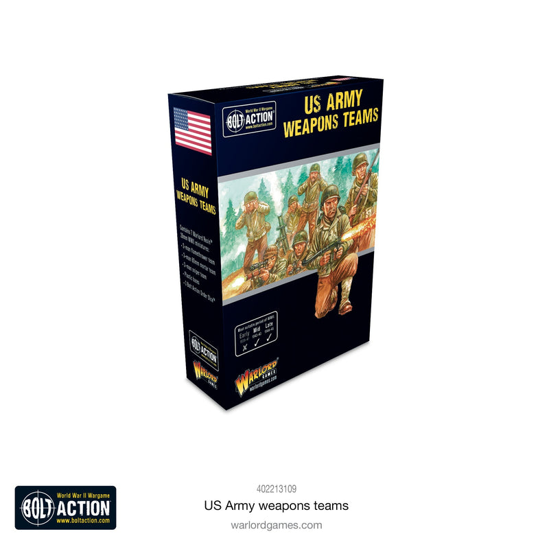 Bolt Action: US Army weapons teams