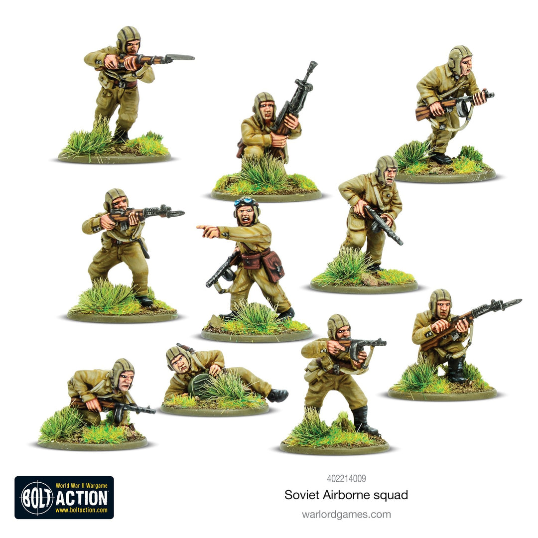 Bolt Action: Soviet Airborne Squad