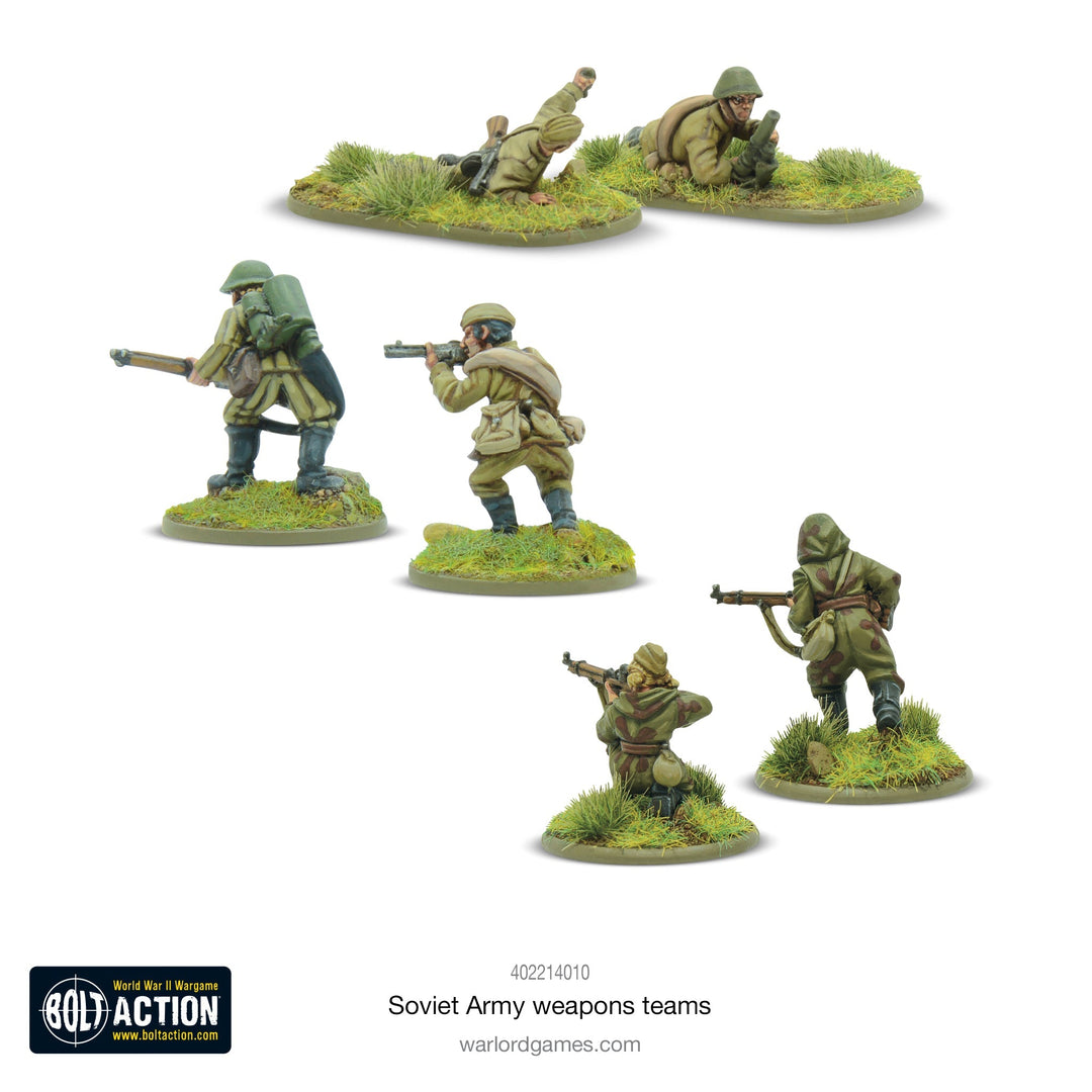 Bolt Action: Soviet Army Weapons Teams