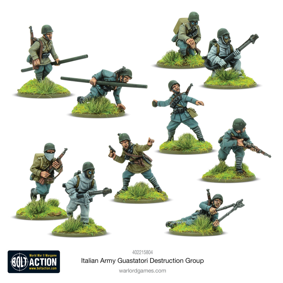 Bolt Action: Italian Army Guastatori Destruction Group