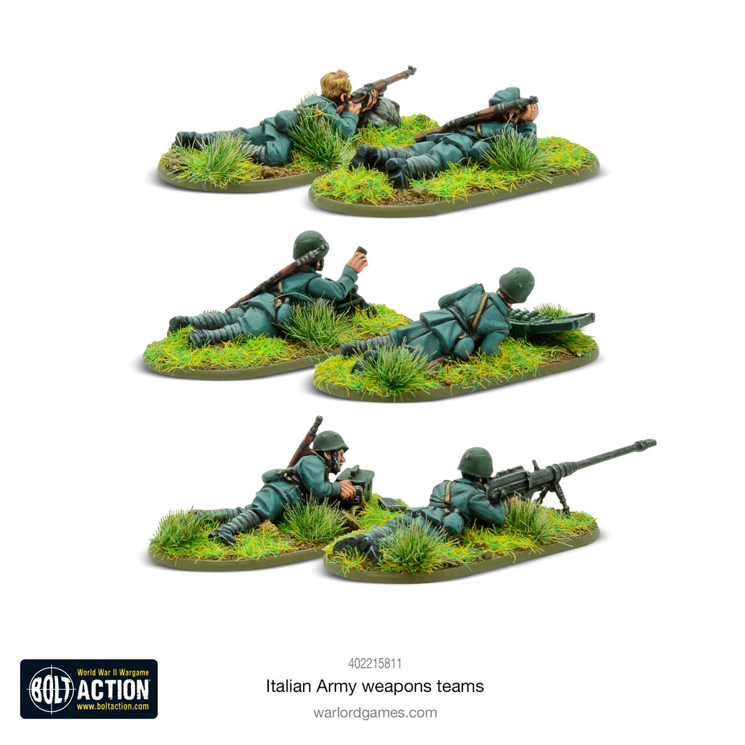 Bolt Action: Italian Army Weapons Teams