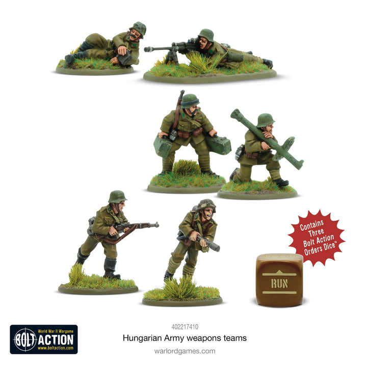 Bolt Action: Hungarian Army Weapons Teams