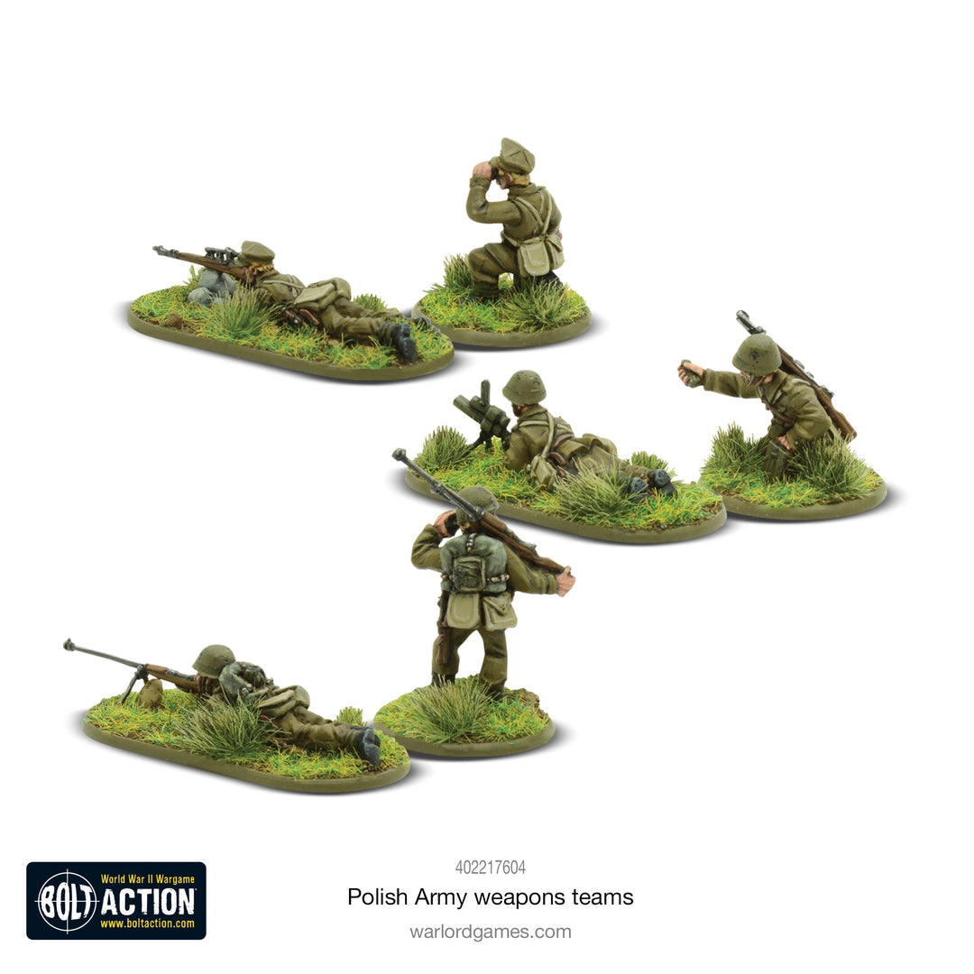 Bolt Action: Polish Army Weapons Teams