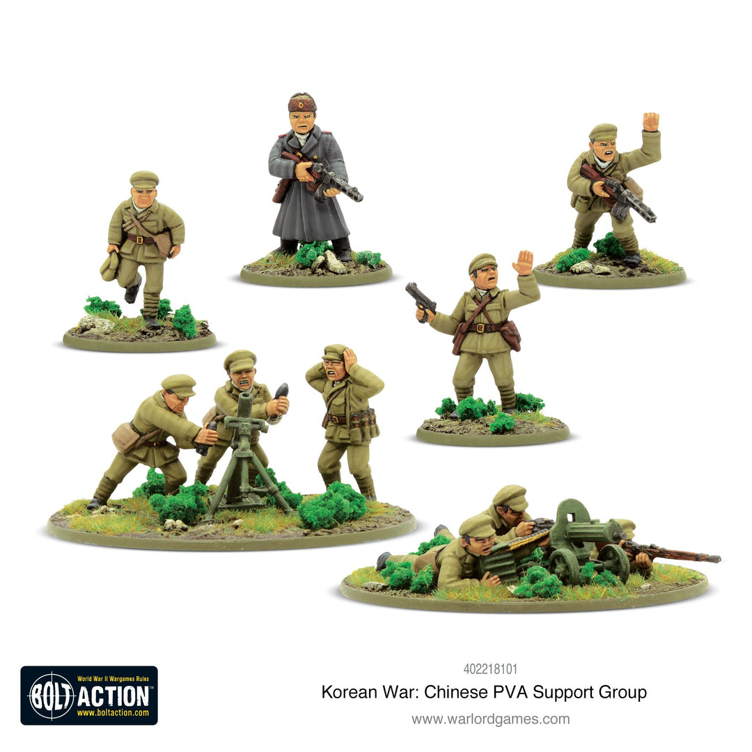 Bolt Action: Korean War - Chinese PVA support group