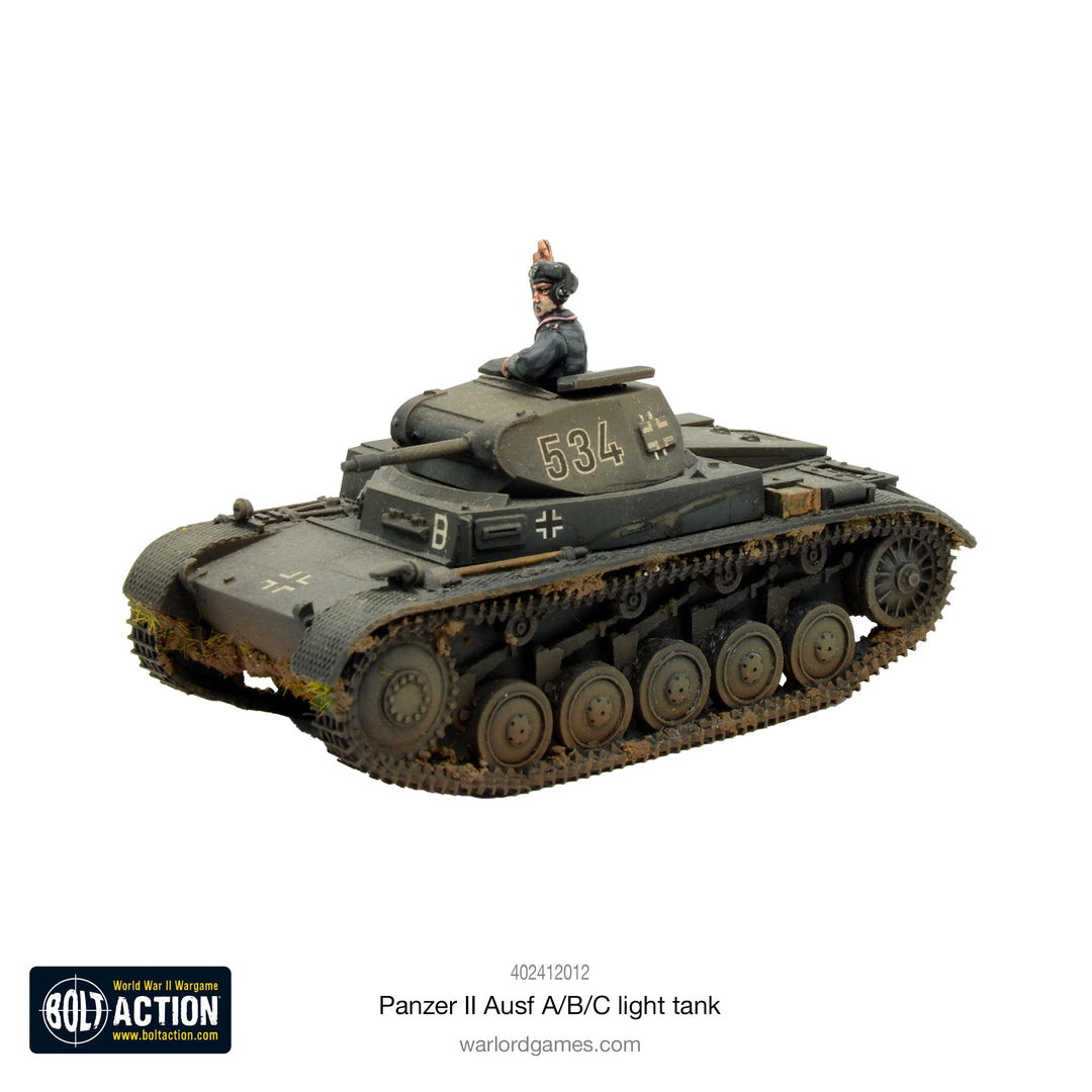 Bolt Action: Panzer II Ausf. A/B/C