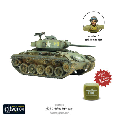 Bolt Action: M24 Chaffee, US light tank