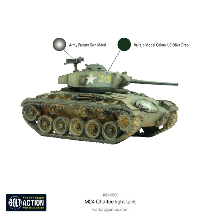 Bolt Action: M24 Chaffee, US light tank