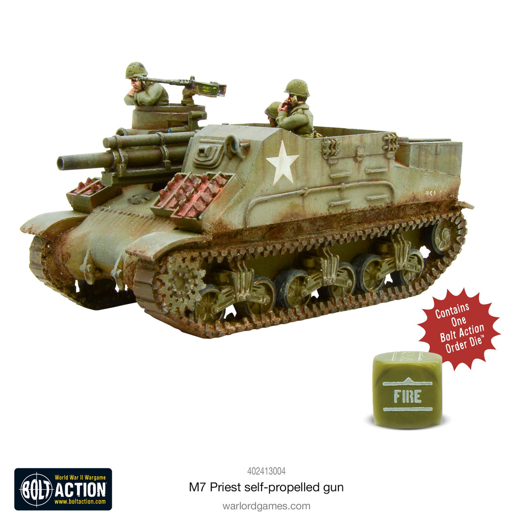 Bolt Action: M7 Priest self-propelled gun