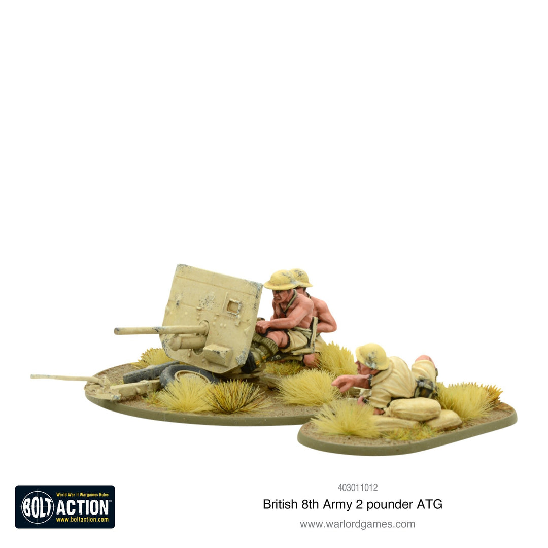 Bolt Action: 8th Army 2 pounder ATG