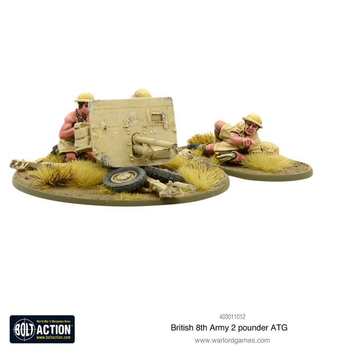 Bolt Action: 8th Army 2 pounder ATG