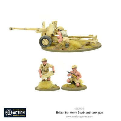 Bolt Action: 8th Army 6 pounder ATG