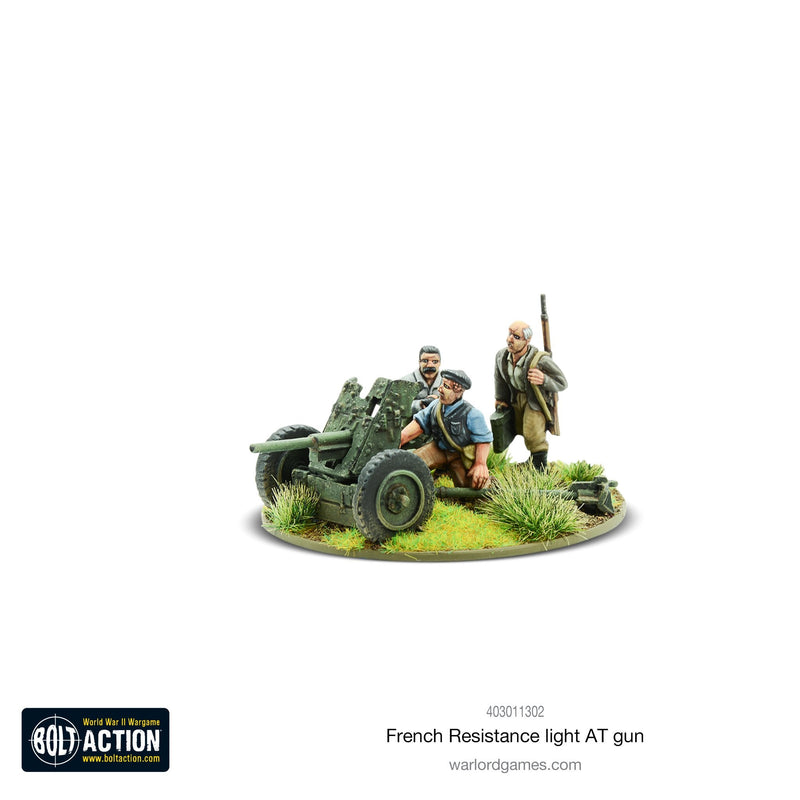 Bolt Action: French Resistance light anti-tank gun