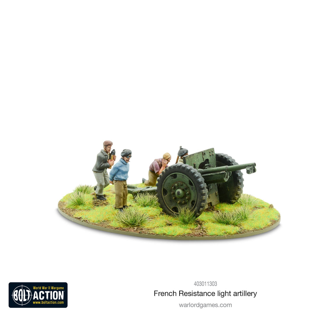 Bolt Action: French Resistance Light Artillery