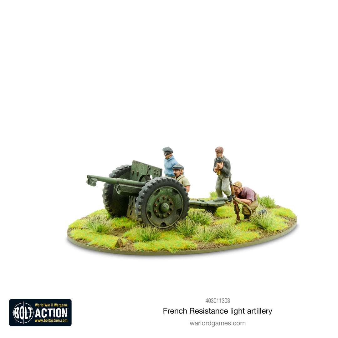 Bolt Action: French Resistance Light Artillery