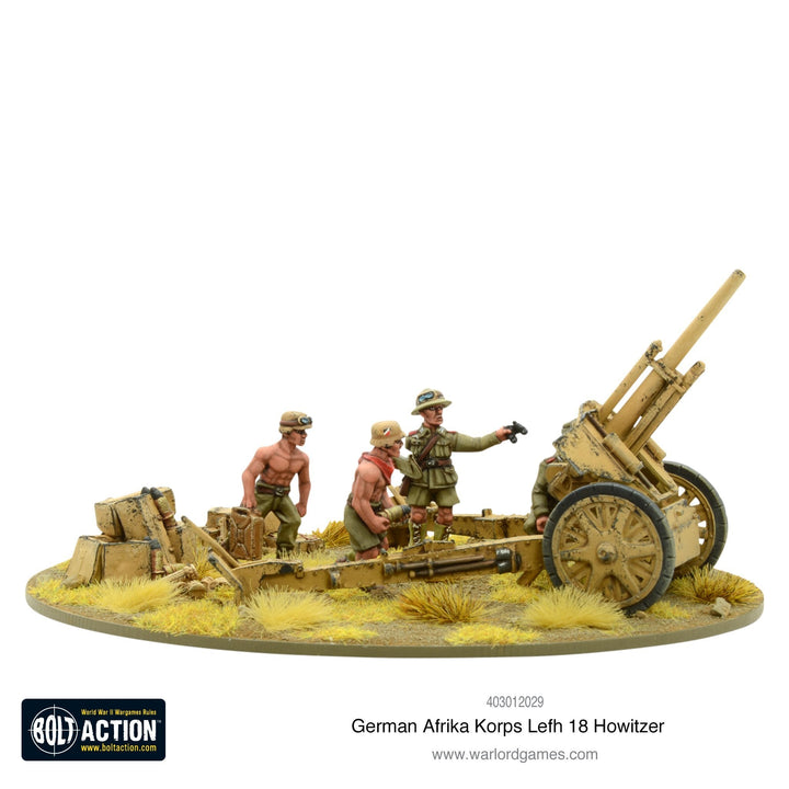 Bolt Action: Afrika Korps LeFH 18 10.5cm medium artillery