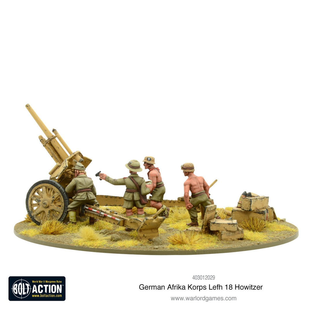 Bolt Action: Afrika Korps LeFH 18 10.5cm medium artillery