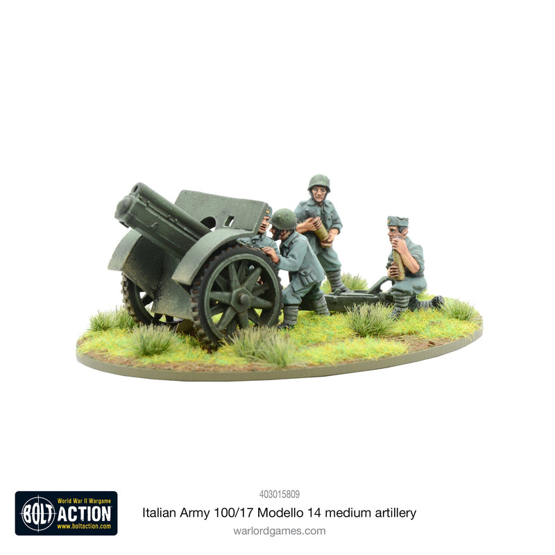 Bolt Action: Italian Army 100/17 Modello 14 medium artillery