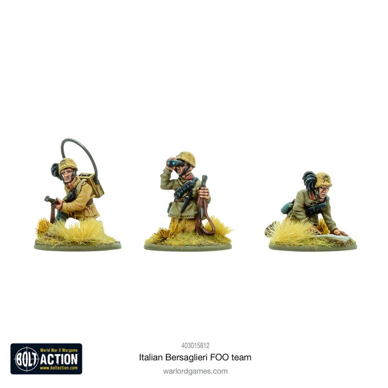 Bolt Action: Italian Bersaglieri FOO team