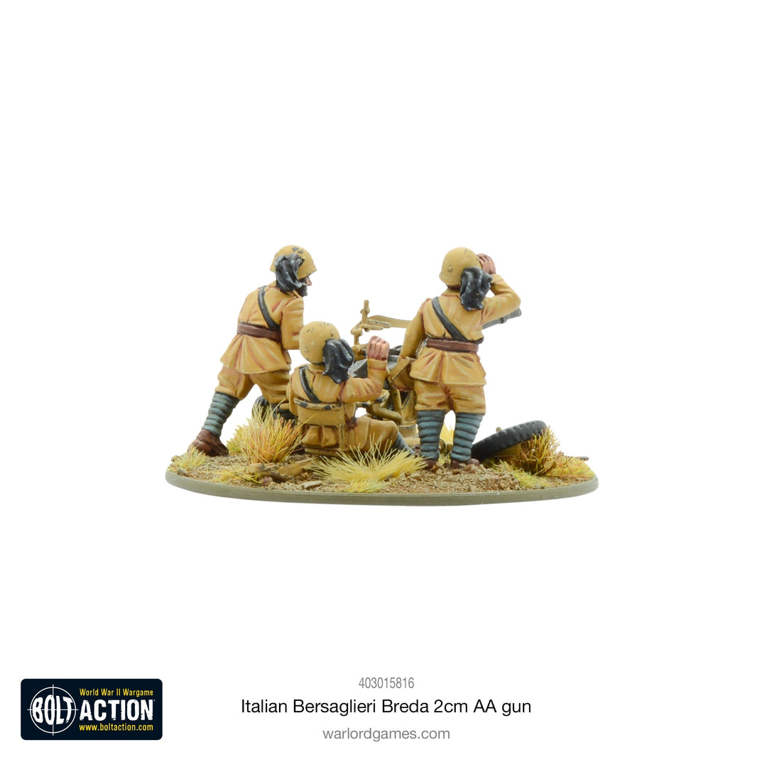 Bolt Action: Italian Bersaglieri Breda 2cm AA gun