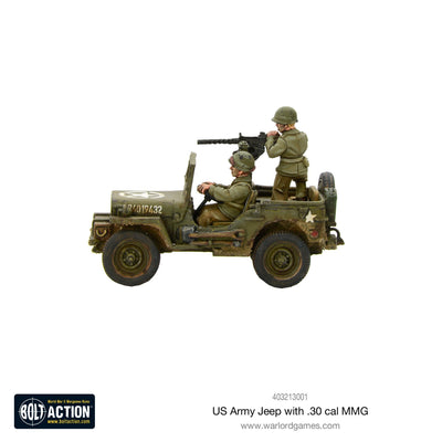 Bolt Action: US Army Jeep with 30 Cal MMG