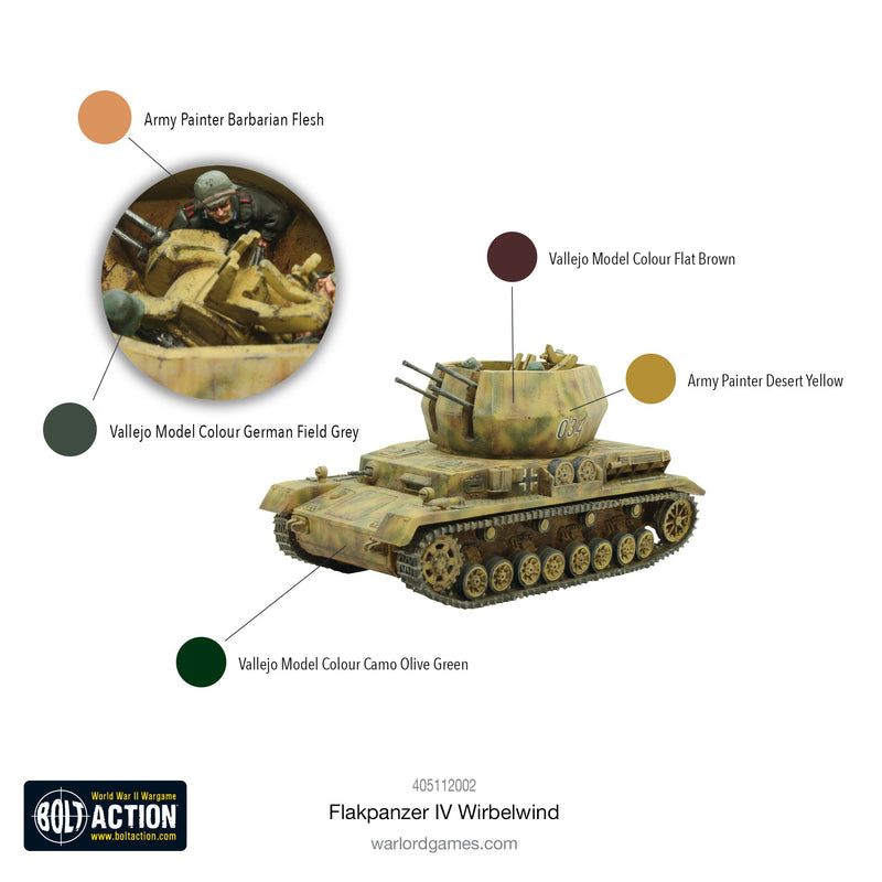 Bolt Action: Flakpanzer IV Wirbelwind (resin)