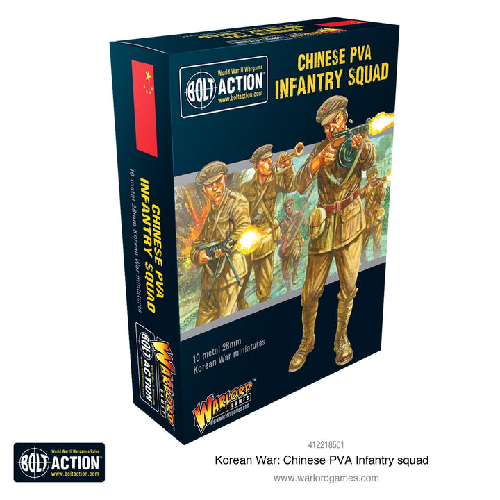 Bolt Action: Korean War - Chinese PVA Infantry Squad