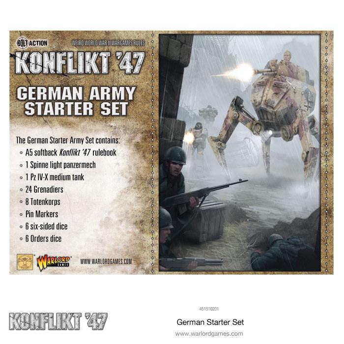 Konflikt '47: German Army Starter Set