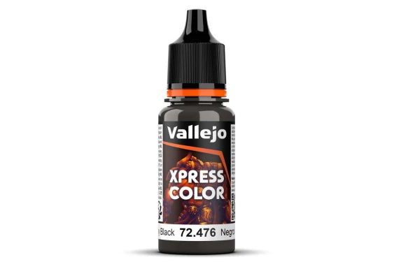 Vallejo Xpress Color: Greasy Black (72.476)