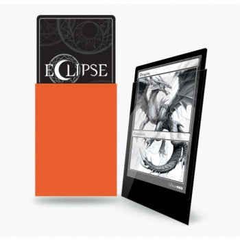 Eclipse Gloss Standard Sleeves: Pumpkin Orange (Ultra PRO) (15607)