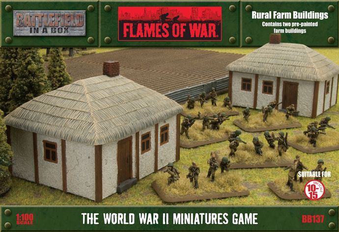 Battlefield in a Box: Rural Farm Buildings (BB137)