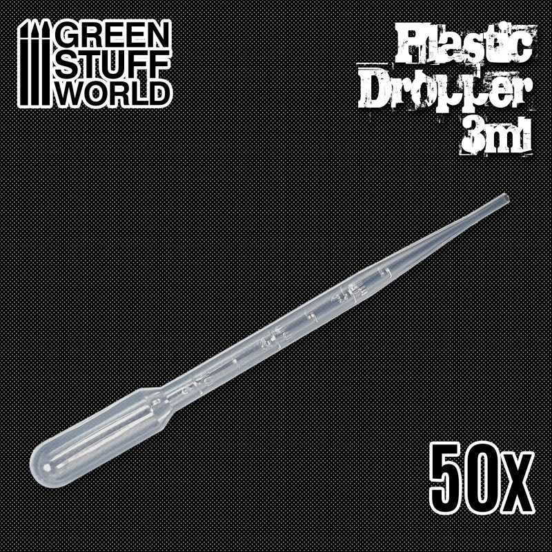 50x Long Droppers with Suction Bulb (Green Stuff World)