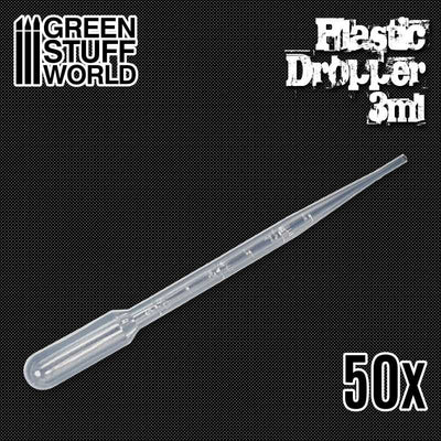 50x Long Droppers with Suction Bulb (Green Stuff World)