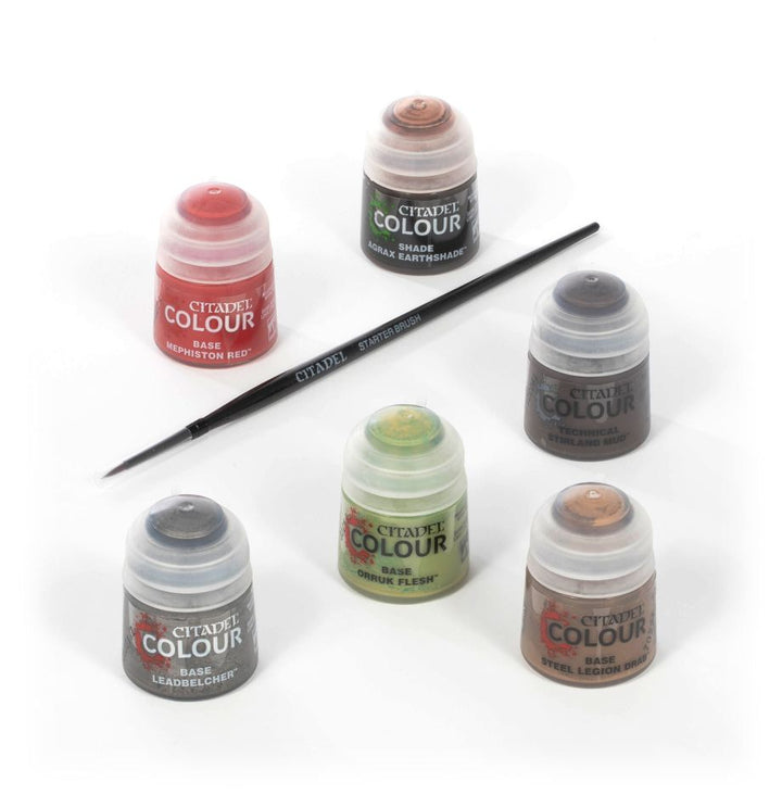 Warhammer Age of Sigmar: Orruk Warclans Gutrippaz + Paints Set