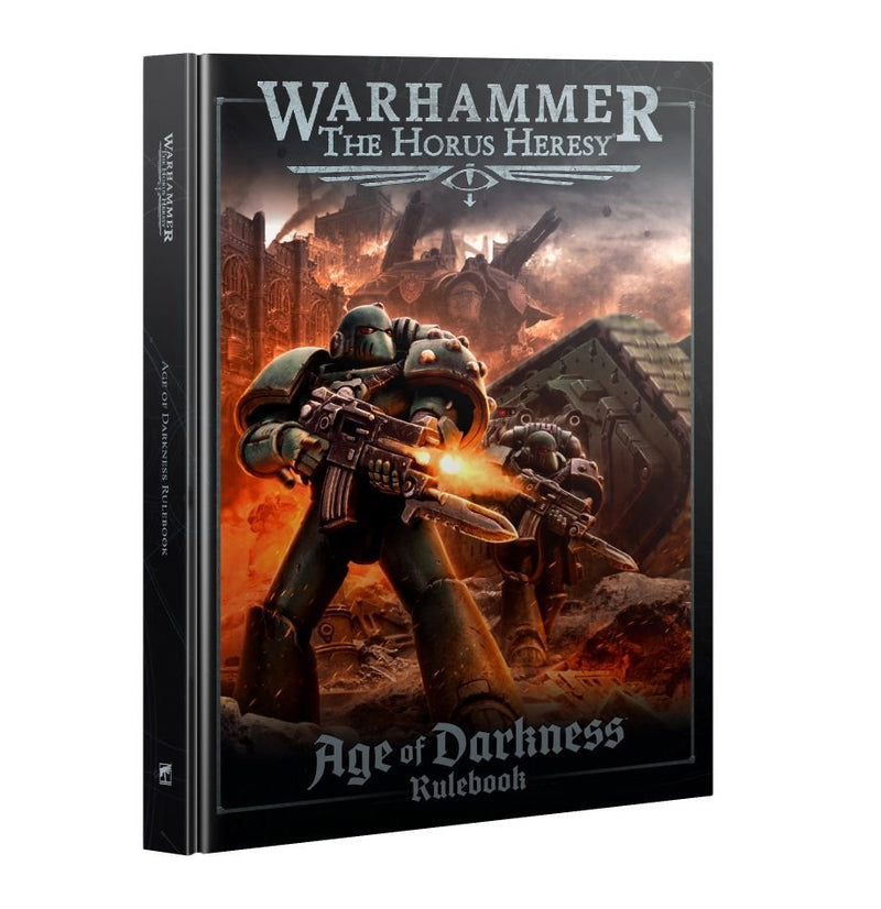 Warhammer Horus Heresy – Age of Darkness Rulebook (Hardback) - Transportskadet