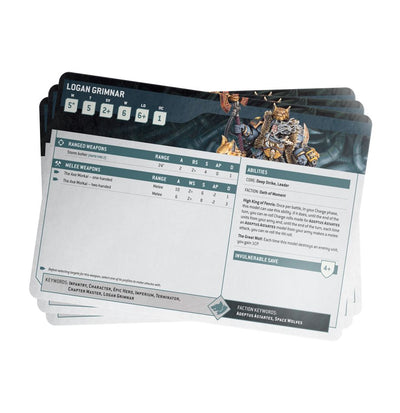 Warhammer 40,000: Space Wolves - Index Cards