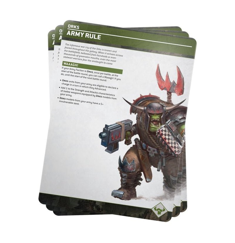 Warhammer 40,000: Orks - Index Cards