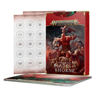 Warhammer Age of Sigmar: Blades of Khorne - Warscroll Cards