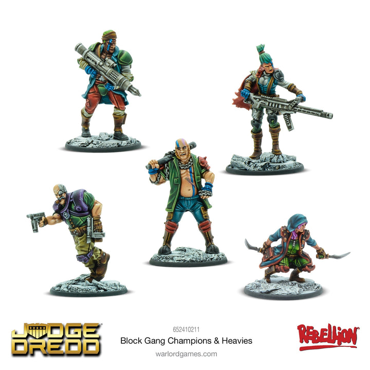 Judge Dredd: Block Gang Champions & Heavies