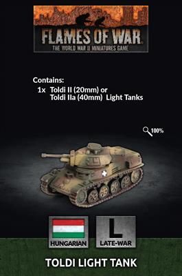 Flames of War: Toldi tank (x1) (HU010)