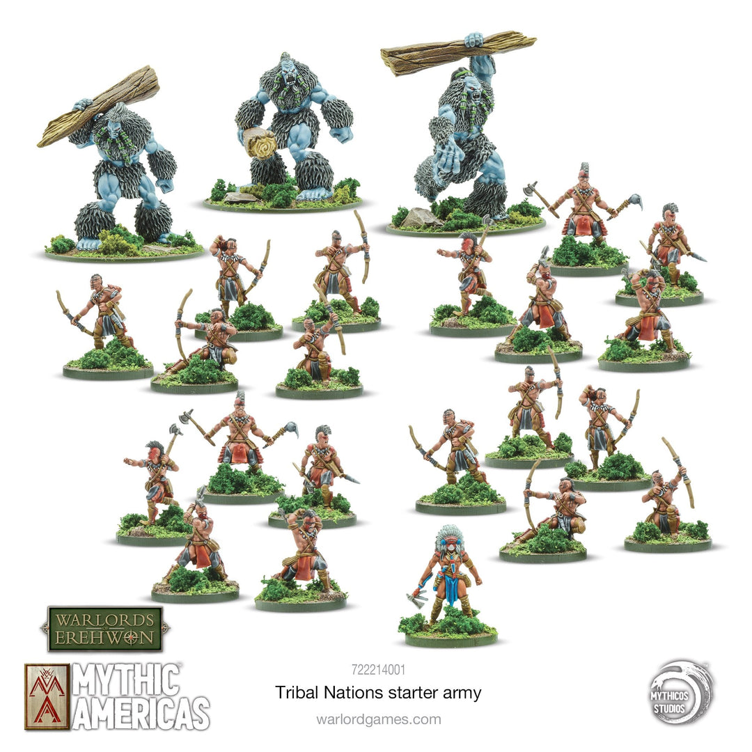 Mythic America: Tribal Nations Warband Starter Set