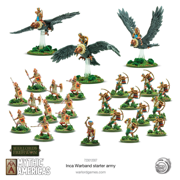 Warlords of Erehwon: Mythic Americas - Inca Warband Starter Army