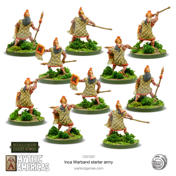 Warlords of Erehwon: Mythic Americas - Inca Warband Starter Army